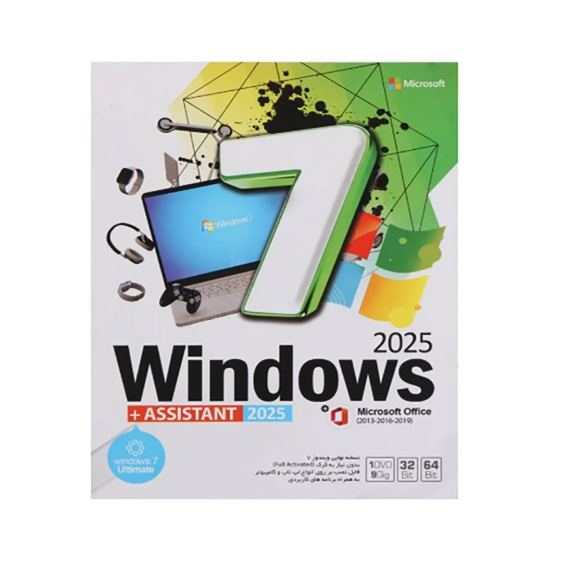 Windows 7 Ultimate 2025 + Assistant + Microsoft Office-NP